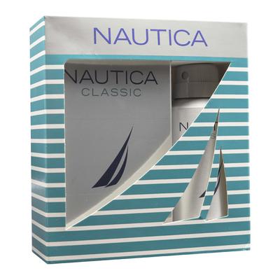 Nautica Gift Set - Classic (Eau De Toilette Spray 100 ml + Deodorant Body Spray 150 ml) - Deodorants/Roll-Ons