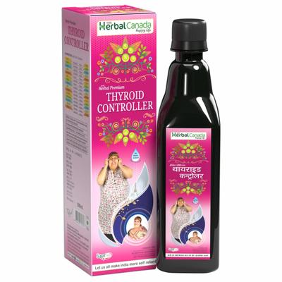 Herbal Canada Premium Thyroid Controller 500 ml - Ayurvedic Juices