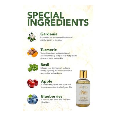 Clovia Botaniqa Gardenia Body Wash 200 ml - Shower Gels & Body Wash