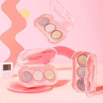 Pinkflash-E23 3 Pan Eyeshadow-GT01 3 gm - Eyeshadow, Bases & Primers