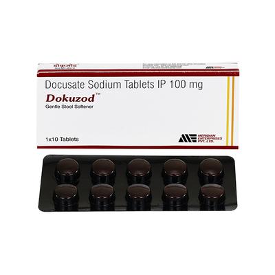 DOKUZOD Tablet 10's - Constipation-Lax