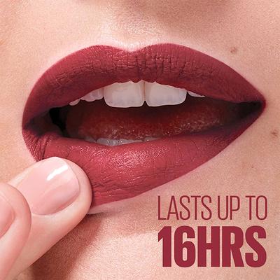 Maybelline New York Superstay Matte Ink Lip Color Ruler - 80 5ml - Liquid Lipsticks