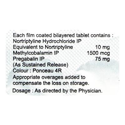 PYROPE NTM Tablet 10's - Neuropathic Pain-Dru