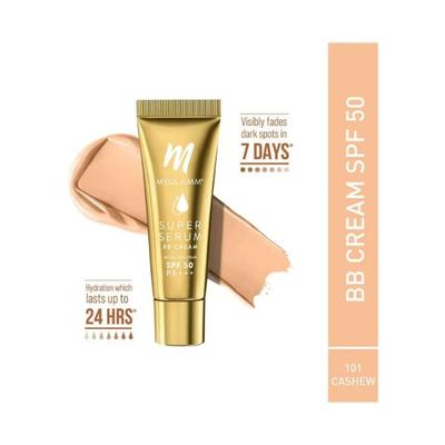 MyGlamm Super Serum BB cream-101 Cashew Spf 50PA+++ 30gm - Contour