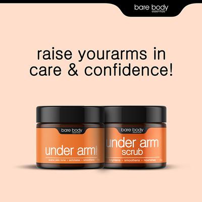 Bare Body Essentials Armlicious Combo - Underarm Cream 50g & Underarm Scrub 50g 1's - Lotions & Creams