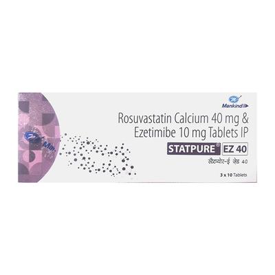 STATPURE EZ 40 Tablet 10's - High Cholesterol-Dys