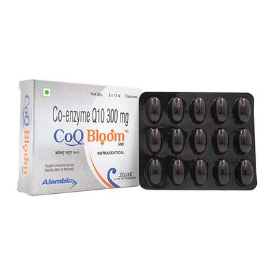 COQ BLOOM 300 Capsule 15's - Supplements-Sup