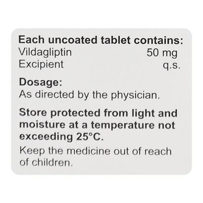 VILDAMBIC 50 Tablet 15's - Diabetes-Ant
