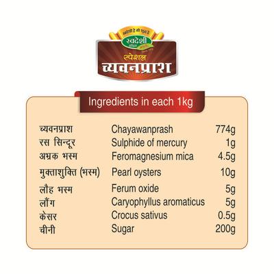 Swadeshi Ayurved Chywanprash Avaleha 500 g - Chyawanprash