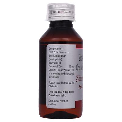Zinconia Syrup 100ml - Supplements-Vam