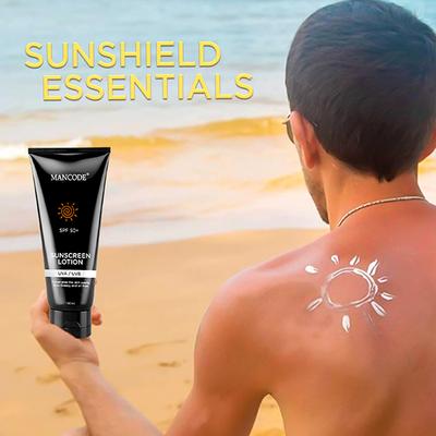 Mancode Spf 50+ Sunscreen Lotion 100 ml - Face Sunscreen