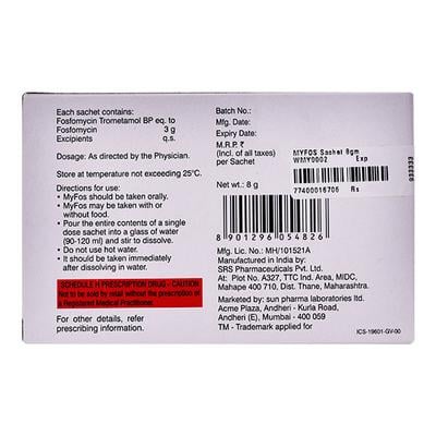MYFOS Sachet 8gm - Bacterial Infections-OAB