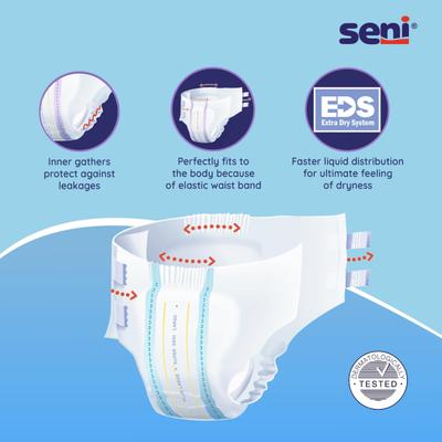 Super Seni Adult Diapers 10's (XL) - Adult Diapers & Pads