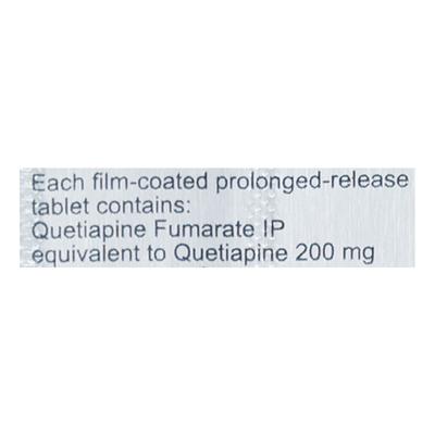 Quel SR 200mg Tablet 10'S - Schizophrenia-Aps