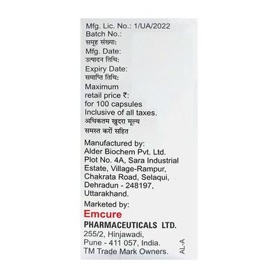 Ematra 10mg Capsule 100'S - Skin Infections-Oth