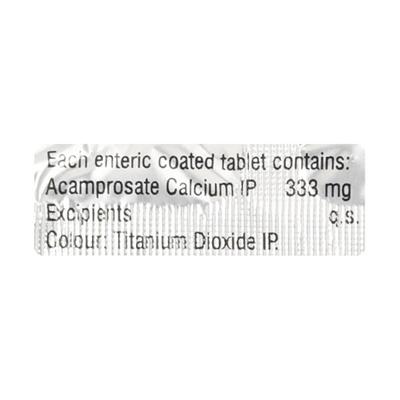 Acamprol 333mg Tablet 6'S - Alcohol Addiction