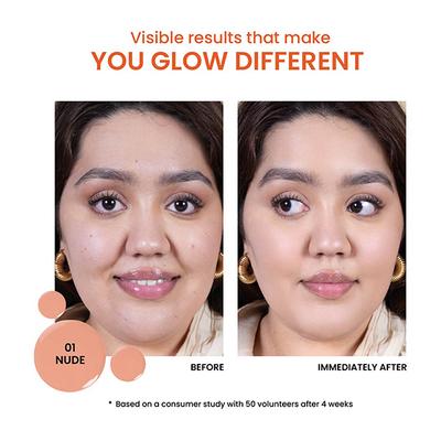 Foxtale Perfect Match Tinted Fluid Susncreen (Nude) 50 ml - Body Sunscreen