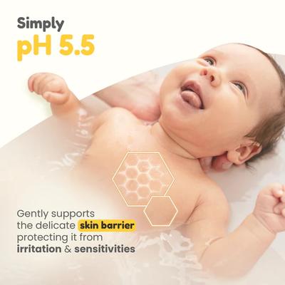 Mother Sparsh Simply Unscented Baby Wash 400 ml - Baby Body Wash