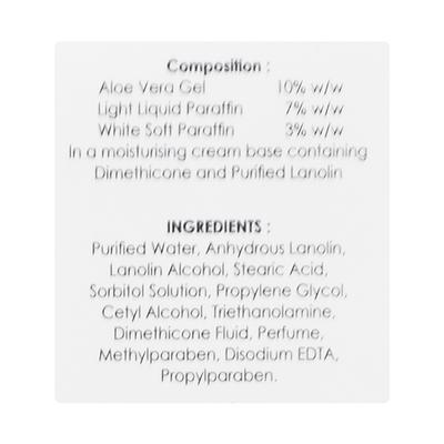 Dermadew Aloe Cream 50gm - Dry Skin-Emo