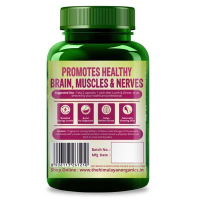 Himalayan Organics Plant Based B-Complex Vegetarian capsule 120's - Calcium And Minerals