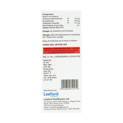 AMROX Syrup 60ml - Cough And Cold-Cou