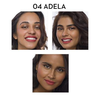 SUGAR Cosmetics Mettle Satin Lipstick - 04 Adela (Warm Muted Peach) 2.2 gm - Lipsticks