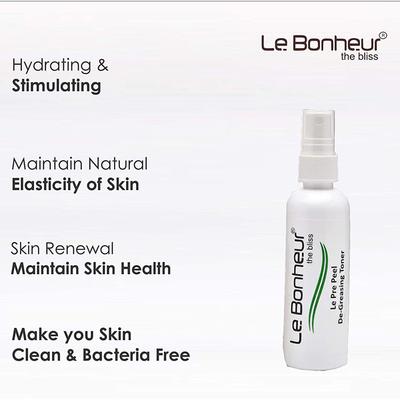 Le Bonheur Le Pre Peel De-greasing Toner 100 ml - Toners