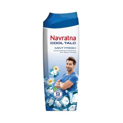 Navratna Cool Talc Mint Fresh 400 gm - Talcum Powders