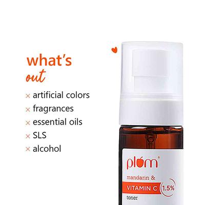 Plum 1.5% Vitamin C Toner with Mandarin 100 ml - Toners