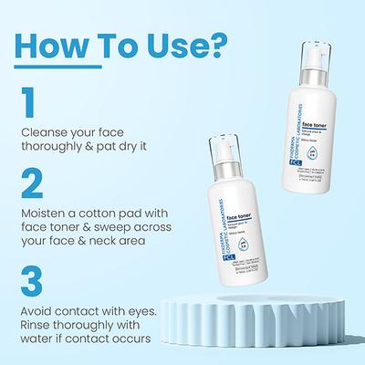 Fixderma Cosmetic Laboratories Face Toner reduces inflammation, controls oil production 100ml - Toners