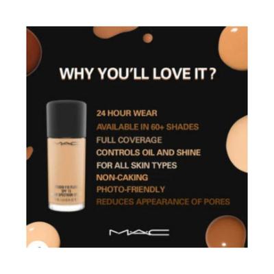 M.A.C STUDIO FIX FLUID SPF 15 FOUNDATION-NC 37, 30 ml - Foundation
