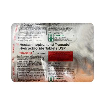 Trabest Tablet 10'S - Pain relief-Ana