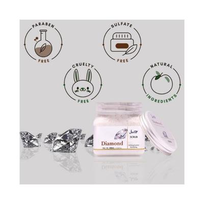 Jeva Diamond Exfoliating Scrub for Skin Polishing 380 ml - Scrubs & Exfoliants