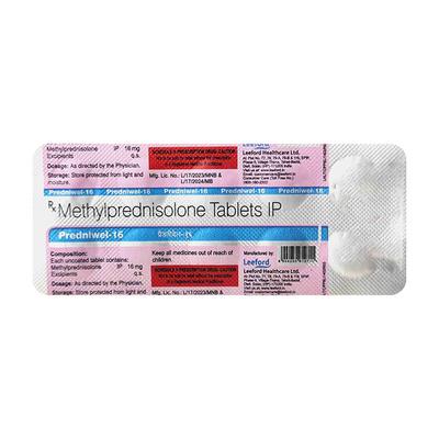 PREDNIWEL 16 Tablet 10's - Allergies-Ant