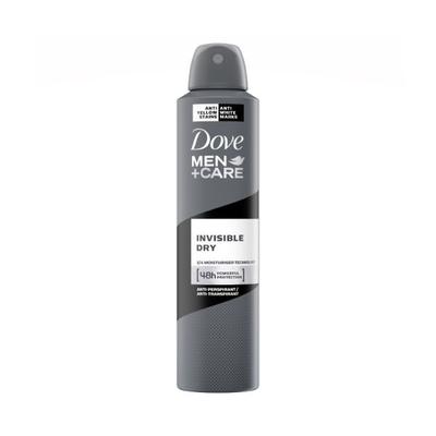 Dove Men + Care Invisible Dry Spray Antiperspirant Deodorant 250 ml - Men Deodorants/Roll-Ons