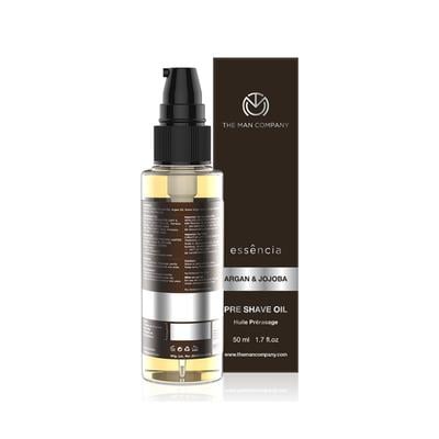 The Man Company Pre Shave Oil - Argan & Jojoba 50 ml - Pre & Post Shaves