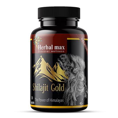 Herbal Max Shilajit Gold 800 mg Capsule 30's - Sexual Care
