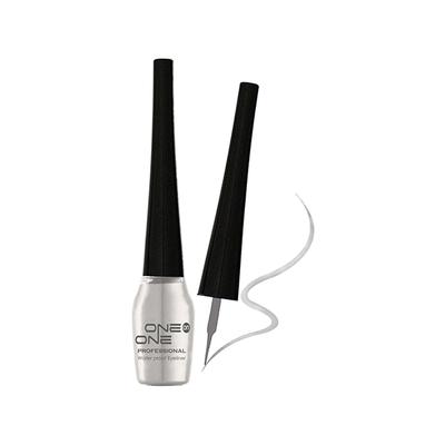 One On One Waterproof Eyeliner - Silver 5 ml - Eyeliners