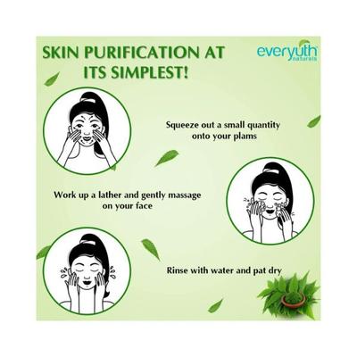 Everyuth Naturals Purifying Neem Facewash 150 gm - Face Wash & Cleansers