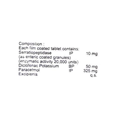 V2 Plus Tablet 10'S - Pain relief-Nsa