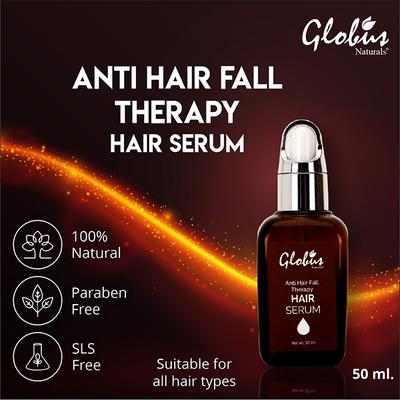 Globus Naturals Anti Hair Fall Therapy Hair Serum 50 ml - Hair Serums