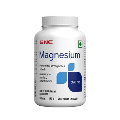 GNC Magnesium 370 mg Capsule 120's - Calcium And Minerals