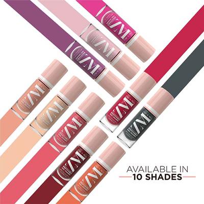 Zayn & Myza Breathable Nail Enamel With Raspberry & Almond Oil, Red Velvet 6 ml - Nail Polish