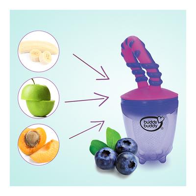 Buddsbuddy Elite Fruit and Food Nibbler - Purple - Feeding & Nursing