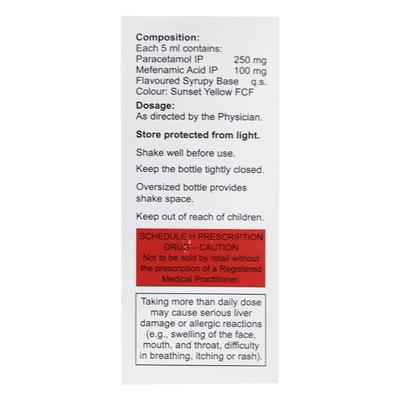ARISTOMOL M 250 Oral Suspension 60ml - Pain relief-Nsa