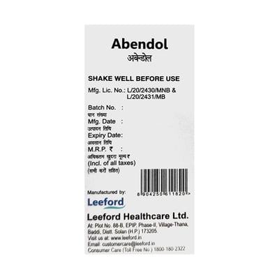 ABENDOL Suspension 10ml - Parasitic Worms-Ant