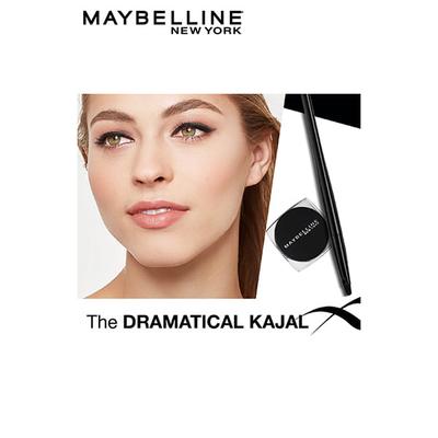 Maybelline New York Lasting Drama Gel Eyeliner, Blackest Black 2.5 gm - Eyeliners