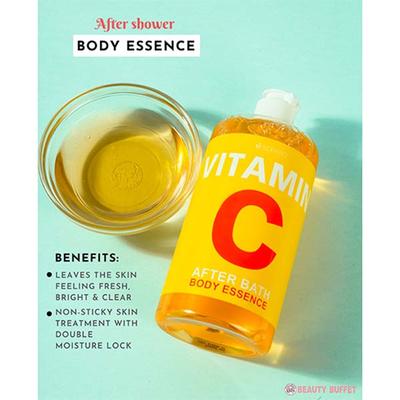 Scentio Vitamin C After Bath Body Essence 450 ml - Shower Gels & Body Wash