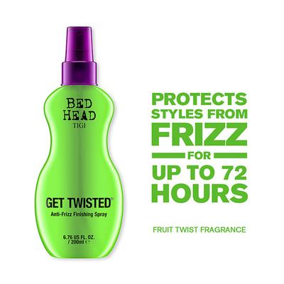 Tigi Bed Head Get Twisted Anti Frizz Finishing Spray For Curly Hair 200 Ml - Hair Sprays & Mists
