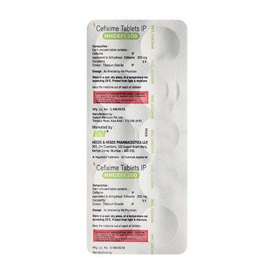 HHCEFI 200 Tablet 10's - Bacterial Infections-Cep